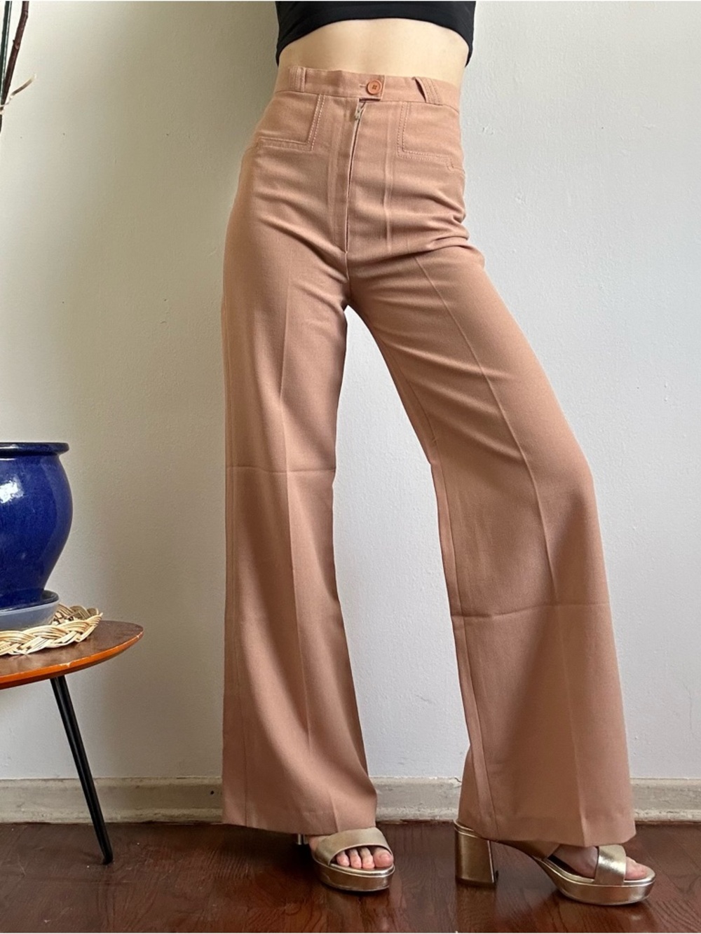 Vintage Clay Pink Trousers